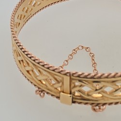 Pre Owned 9ct Celtic Bangle ZB497